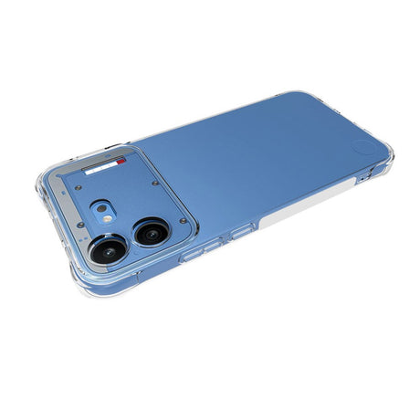Nothing Phone (4b) WANLONFENG Fleksibelt Plast Deksel med Forsterkede Hjørner - Gjennomsiktig