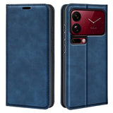 Xiaomi 18 Pro Max EIDERWOOD Flip Deksel i Kunstskinn med Lommebok og Stativfunksjon - Blå