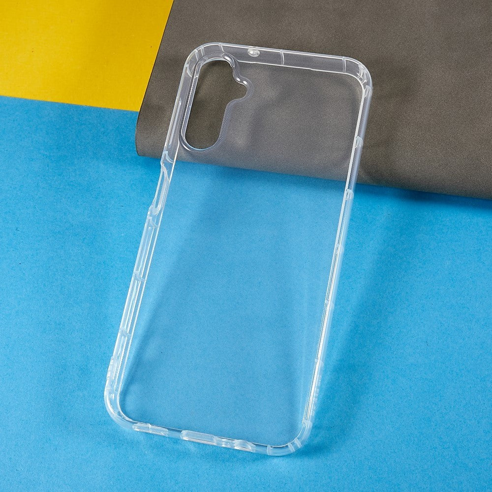 Samsung Galaxy A14 (5G) Fleksibelt TPU-Plast Bakdeksel - Gjennomsiktig