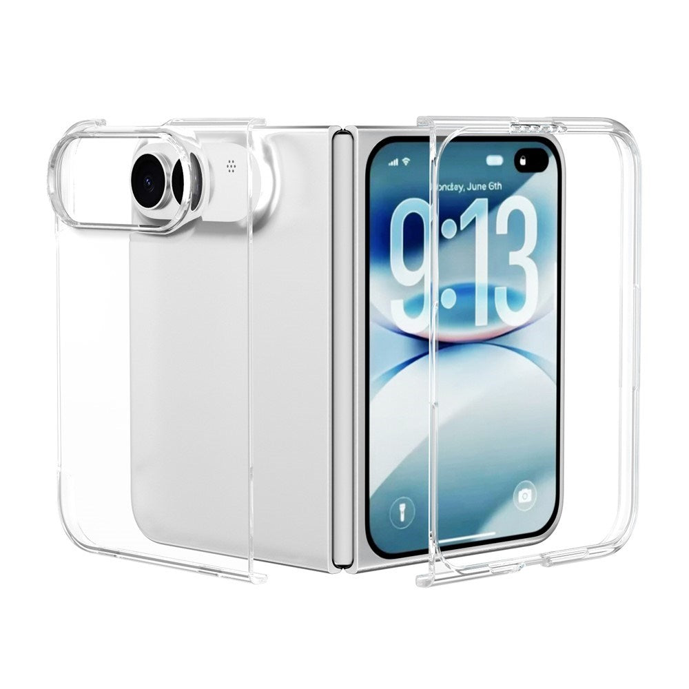 iPhone Fold EIDERWOOD Hard Plast Deksel - Gjennomsiktig