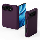 iPhone Fold DUX DUCIS Piel Series Silikon Deksel – MagSafe Kompatibelt - Rød