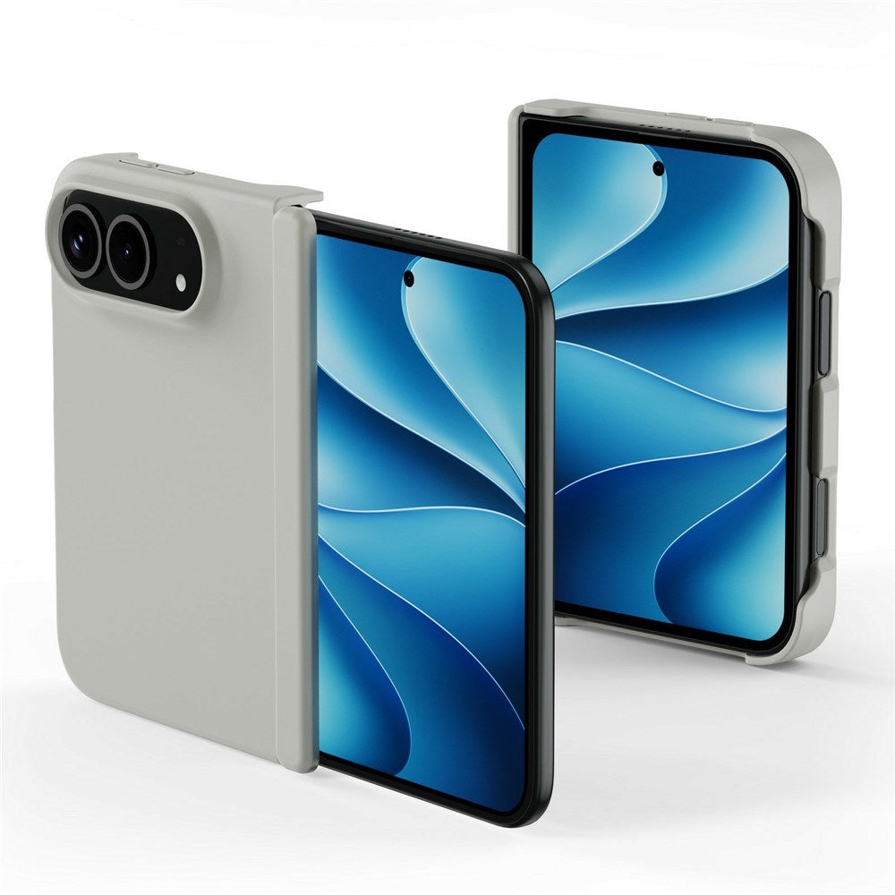 iPhone Fold DUX DUCIS Piel Series Silikon Deksel – MagSafe Kompatibelt - Grå