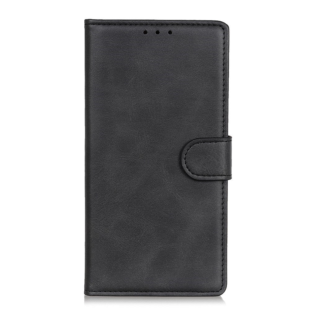 Motorola Edge 70 Max EIDERWOOD Kunstskinn Flip Deksel m. Kortholder & Ståfunksjon - Svart
