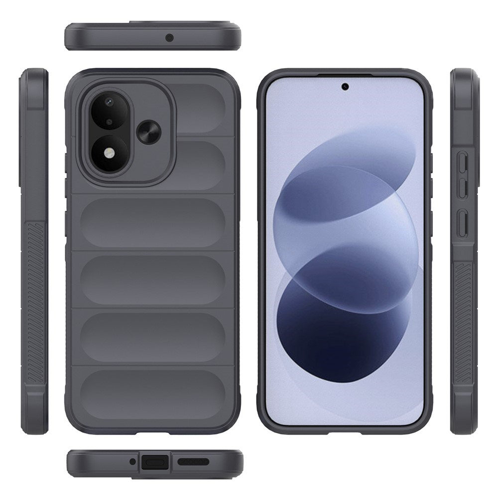 Xiaomi Redmi Note 17 (5G) EIDERWOOD Rugged Plast Deksel - Grå