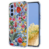 Samsung Galaxy S26 FE EIDERWOOD Fleksibelt Plast Deksel med Blomstermotiv - Gjennomsiktig / Liljer