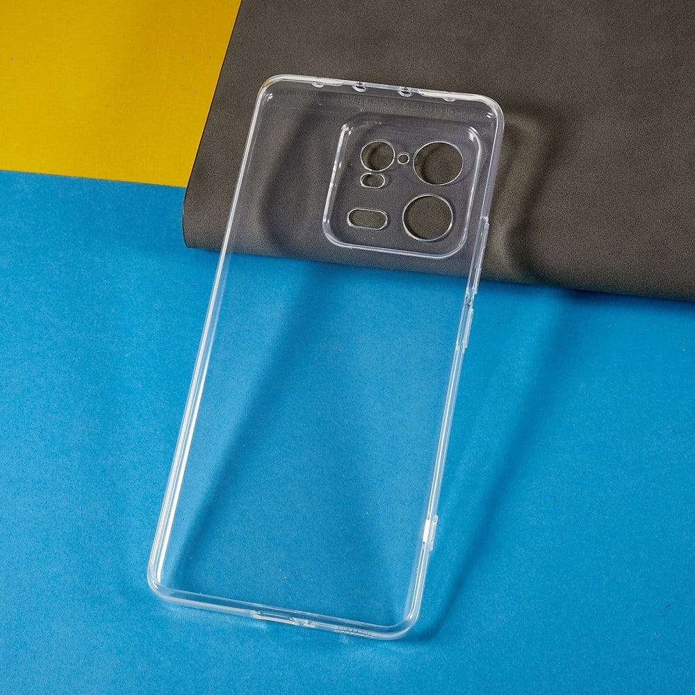 Xiaomi 13 Pro Fleksibel TPU Plast Deksel - Gjennomsiktig