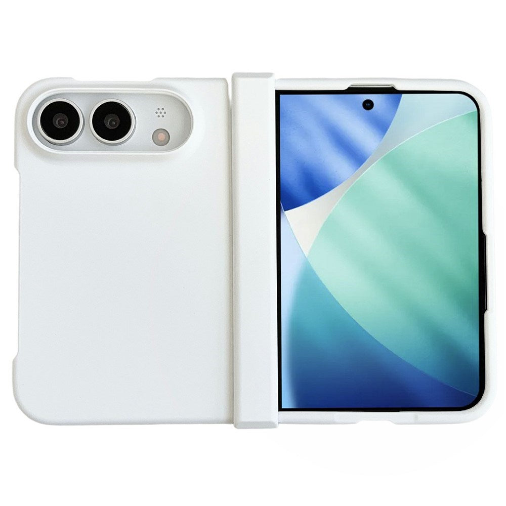 iPhone Fold EIDERWOOD Hardt Plast Deksel - Hvit