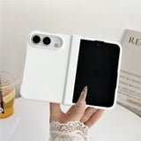 iPhone Fold EIDERWOOD Hardt Plast Deksel - Hvit