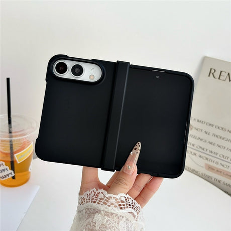 iPhone Fold EIDERWOOD Hardt Plast Deksel - Svart