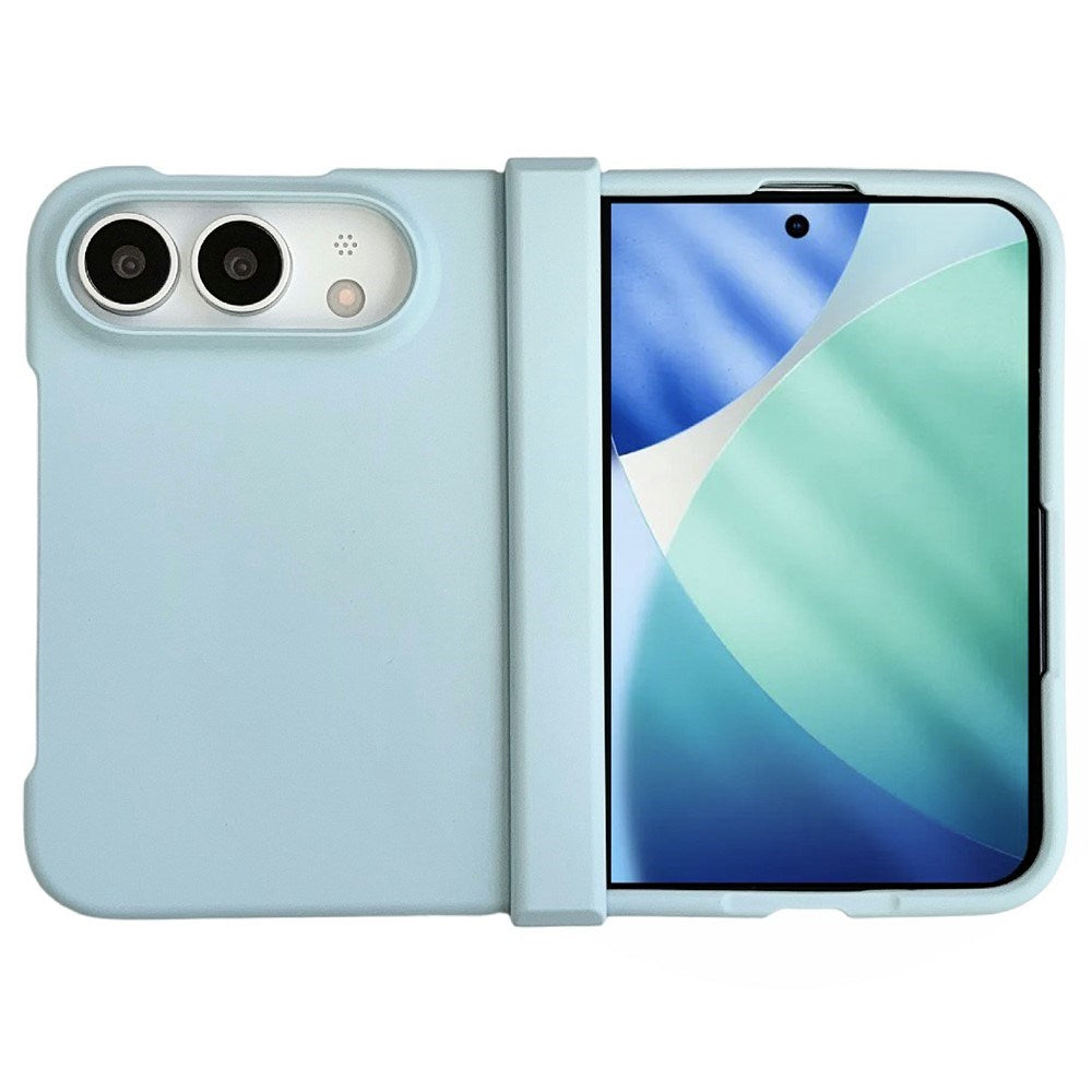 iPhone Fold EIDERWOOD Hardt Plast Deksel - Blå