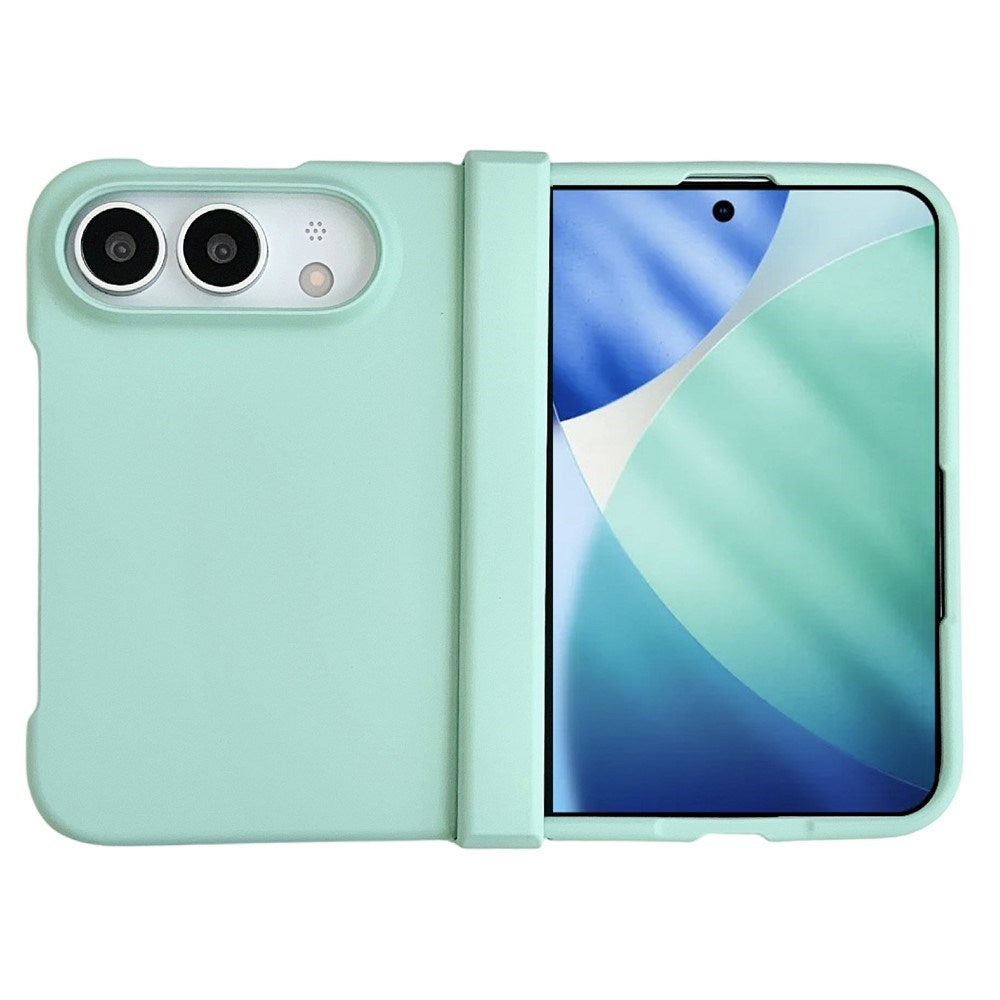 iPhone Fold EIDERWOOD Hardt Plast Deksel - Turkis