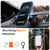 iPhone 18 Pro Max / 17 Pro Max Hybrid Plast Deksel m. Støtabsorberende Kanter & Kickstand - MagSafe Kompatibel - Blå