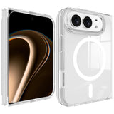 iPhone Fold EIDERWOOD Hybrid Deksel - MagSafe Kompatibel - Gjennomsiktig
