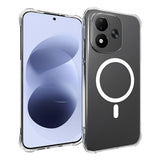 Xiaomi Redmi Note 17 (5G) EIDERWOOD Fleksibelt Plast Deksel m. Støtabsorberende Hjørner - MagSafe Kompatibel - Gjennomsiktig