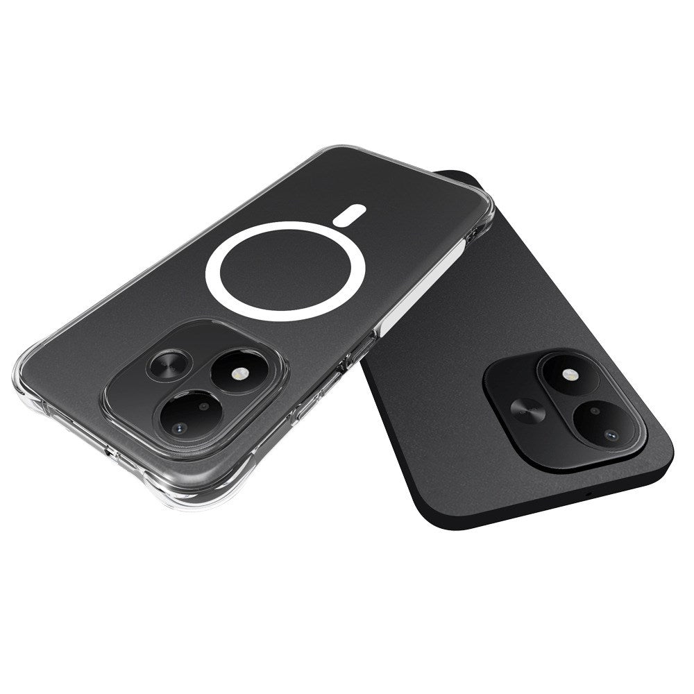 Xiaomi Redmi Note 17 (5G) EIDERWOOD Fleksibelt Plast Deksel m. Støtabsorberende Hjørner - MagSafe Kompatibel - Gjennomsiktig