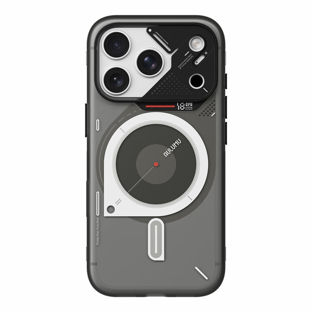 iPhone 18 Pro Max / 17 Pro Max AULUMU Deksel - MagSafe Kompatibel - Grå
