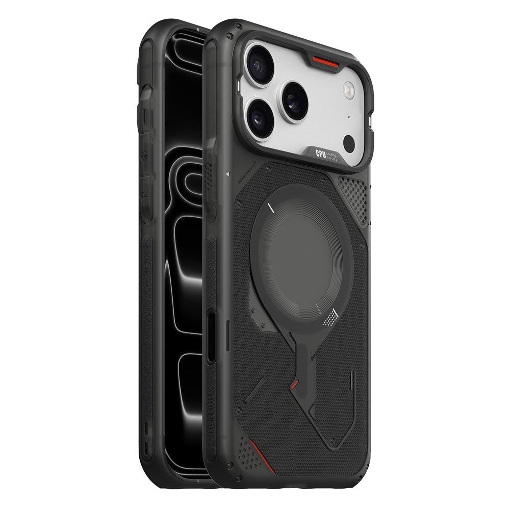 iPhone 18 Pro / 17 Pro AULUMU Fleksibelt Plast Deksel - MagSafe Kompatibel - Svart