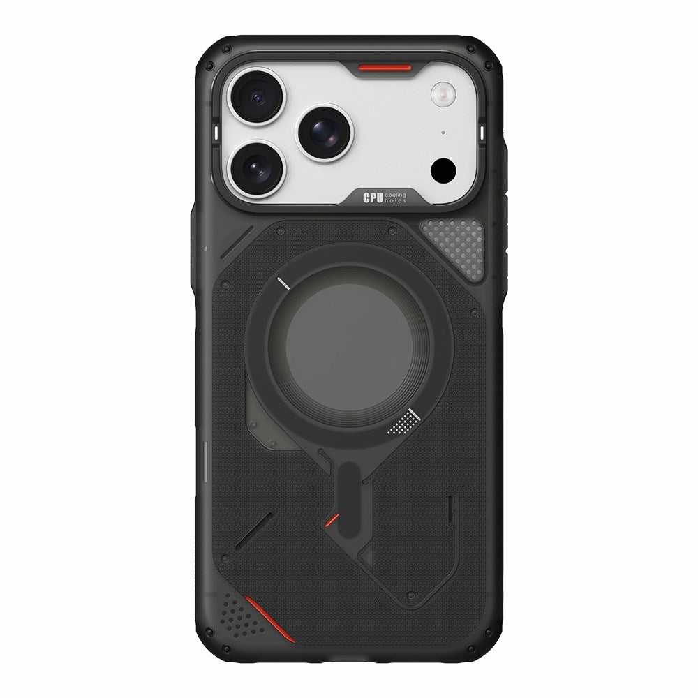 iPhone 18 Pro / 17 Pro AULUMU Fleksibelt Plast Deksel - MagSafe Kompatibel - Svart