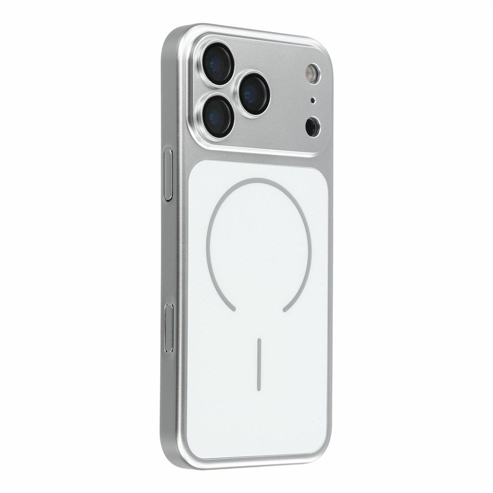 iPhone 18 Pro / 17 Pro EIDERWOOD Hard Plast Deksel m. Kamerabeskyttelse - MagSafe Kompatibel - Sølv