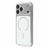 iPhone 18 Pro / 17 Pro EIDERWOOD Hard Plast Deksel m. Kamerabeskyttelse - MagSafe Kompatibel - Sølv