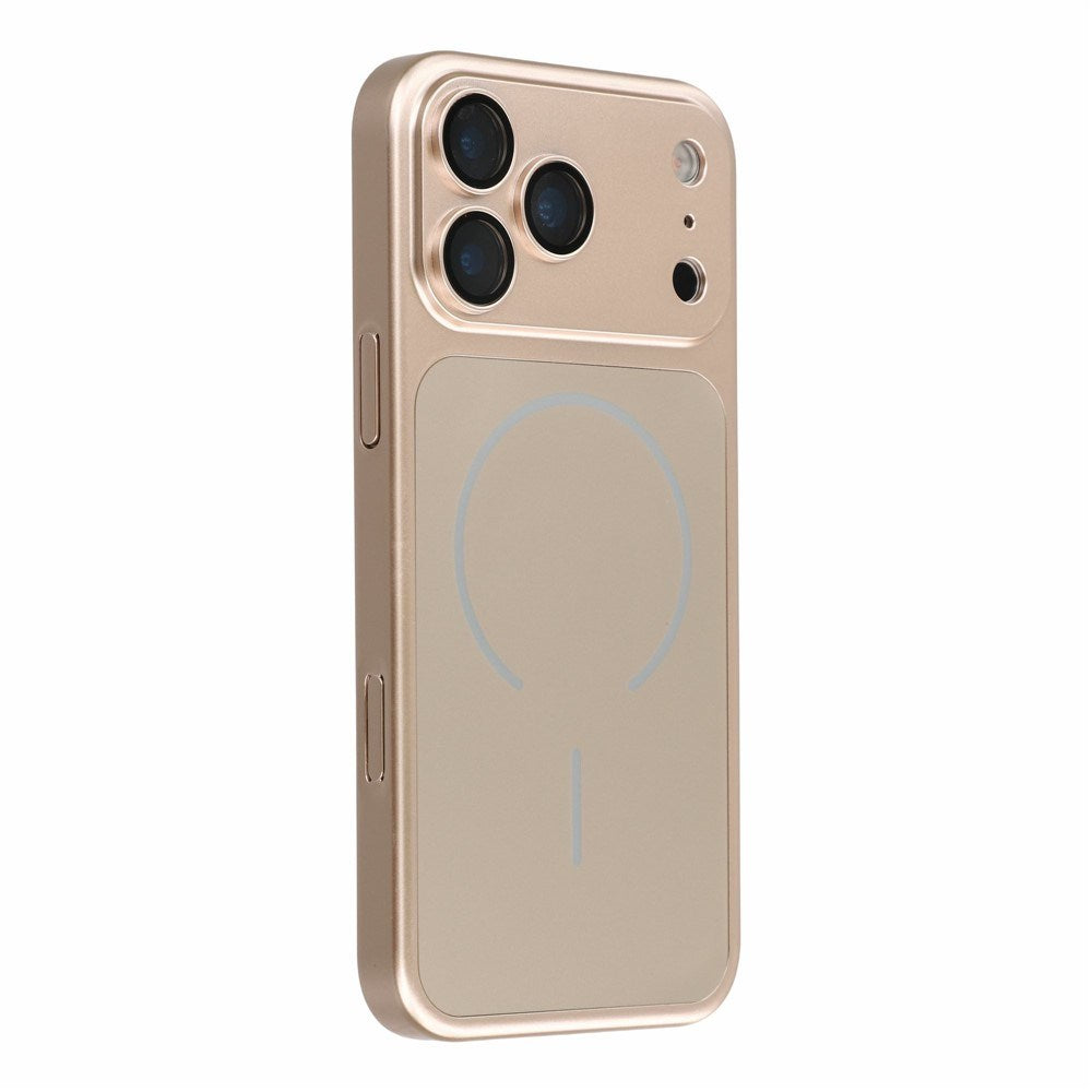 iPhone 18 Pro / 17 Pro EIDERWOOD Hard Plast Deksel m. Kamerabeskyttelse - MagSafe Kompatibel - Gull