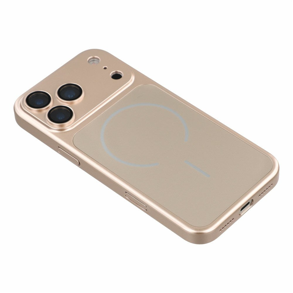 iPhone 18 Pro / 17 Pro EIDERWOOD Hard Plast Deksel m. Kamerabeskyttelse - MagSafe Kompatibel - Gull
