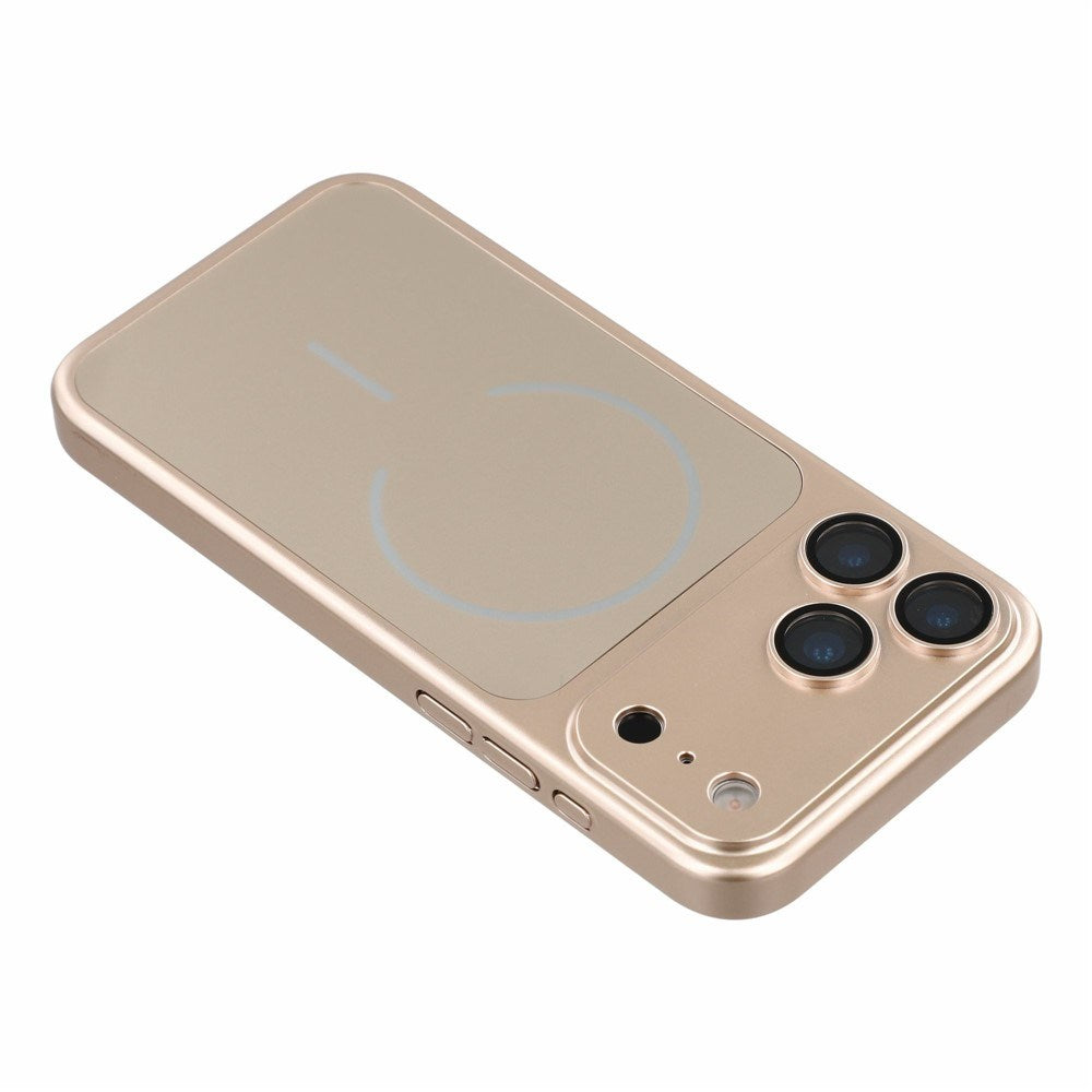 iPhone 18 Pro / 17 Pro EIDERWOOD Hard Plast Deksel m. Kamerabeskyttelse - MagSafe Kompatibel - Gull
