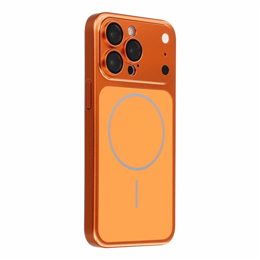 iPhone 15 Pro EIDERWOOD Hard Plast Deksel m. Kamerabeskyttelse - MagSafe Kompatibel - Oransje