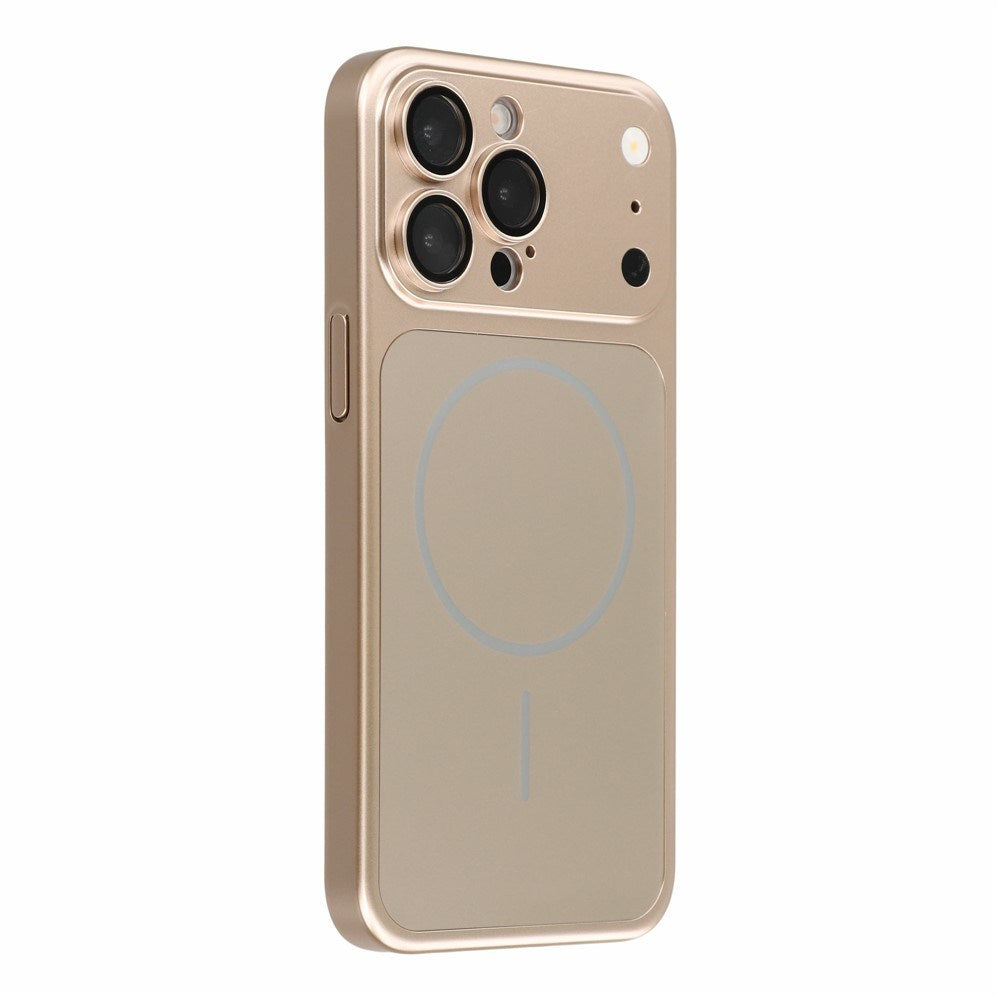iPhone 15 Pro EIDERWOOD Hard Plast Deksel m. Kamerabeskyttelse - MagSafe Kompatibel - Gull