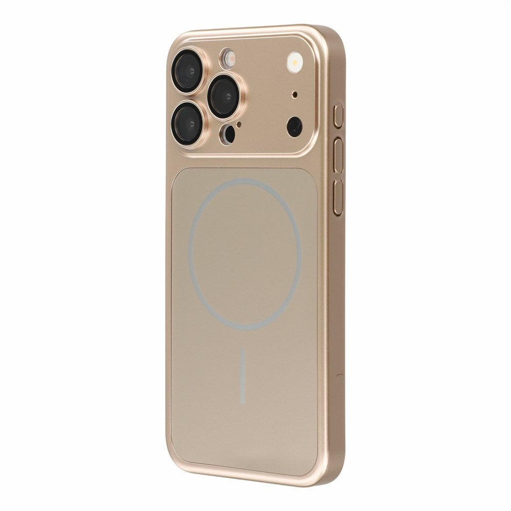 iPhone 15 Pro EIDERWOOD Hard Plast Deksel m. Kamerabeskyttelse - MagSafe Kompatibel - Gull