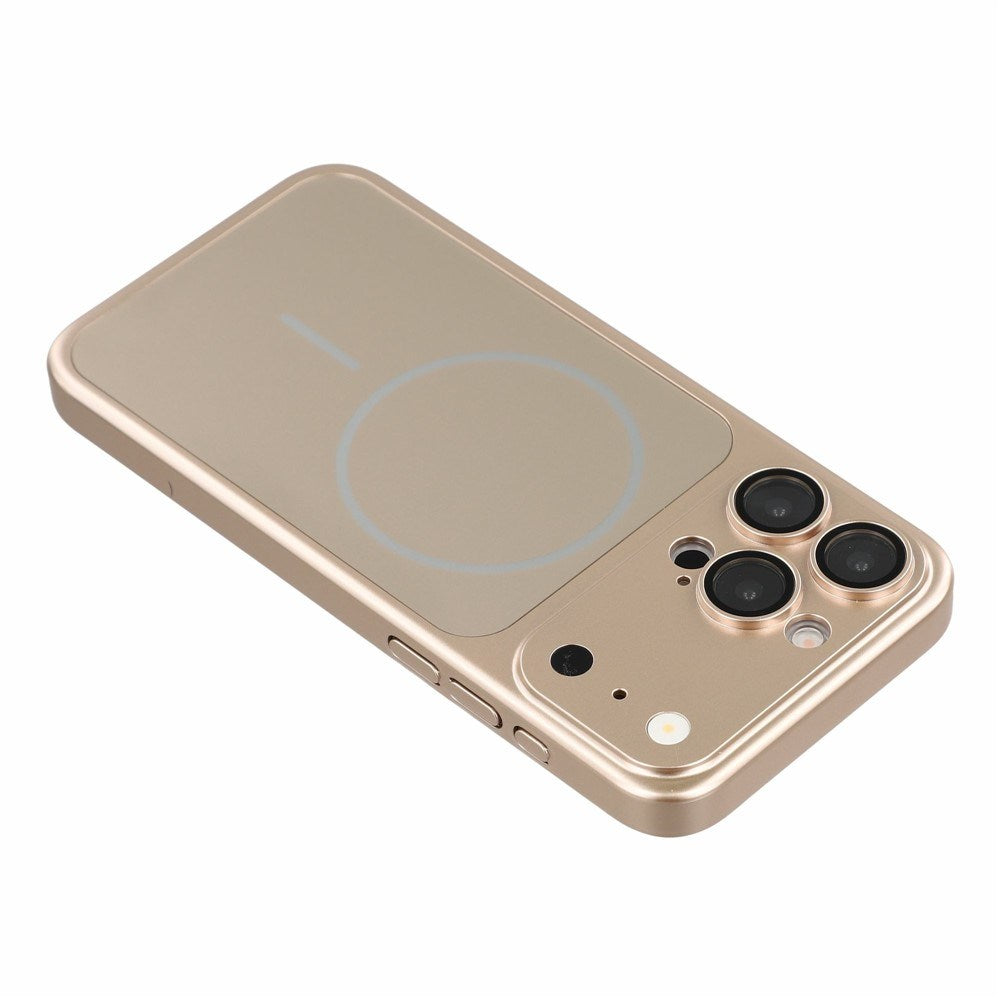 iPhone 15 Pro EIDERWOOD Hard Plast Deksel m. Kamerabeskyttelse - MagSafe Kompatibel - Gull