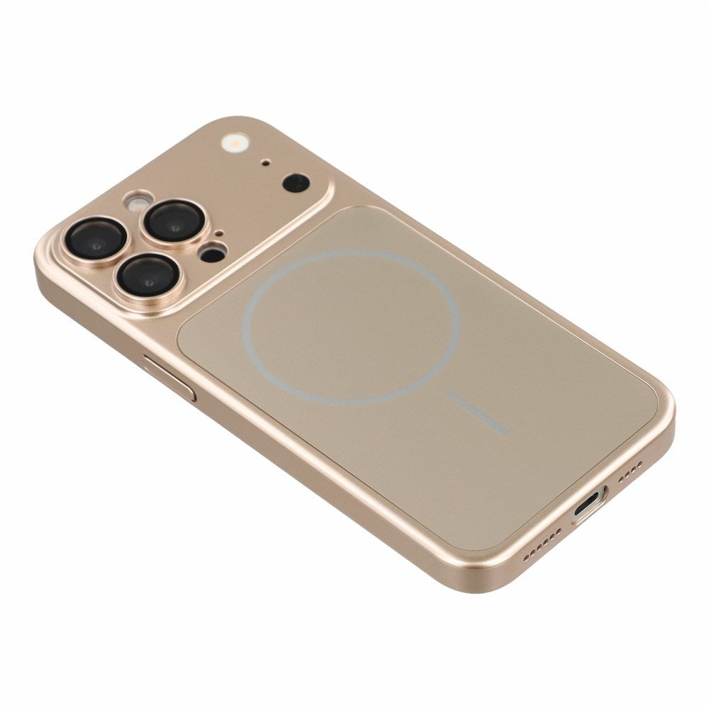 iPhone 15 Pro EIDERWOOD Hard Plast Deksel m. Kamerabeskyttelse - MagSafe Kompatibel - Gull