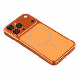 iPhone 14 Pro EIDERWOOD Hard Plast Deksel m. Kamerabeskyttelse - MagSafe Kompatibel - Oransje