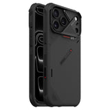 iPhone 18 Pro Max / 17 Pro Max AULUMU Aramid Fiber Deksel med Kamerabeskyttelse - MagSafe Kompatibel - Svart