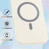 Xiaomi Redmi 17 (5G / 4G) EIDERWOOD Fleksibelt Plast Deksel - MagSafe Kompatibel - Hvit