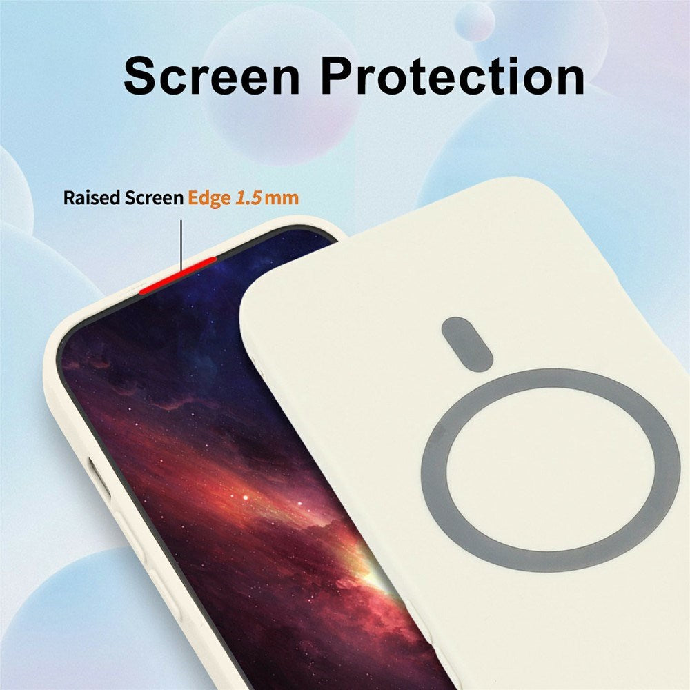 Xiaomi Redmi 17 (5G / 4G) EIDERWOOD Fleksibelt Plast Deksel - MagSafe Kompatibel - Hvit