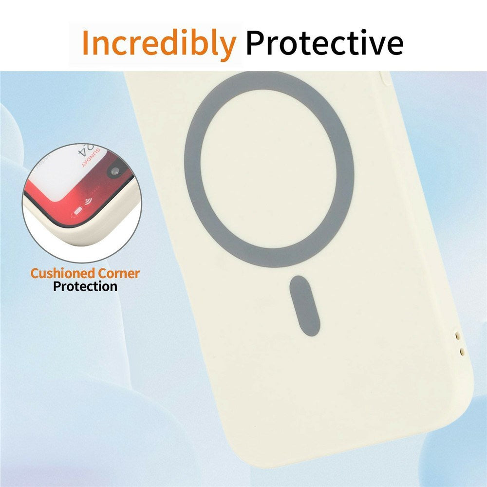 Xiaomi Redmi 17 (5G / 4G) EIDERWOOD Fleksibelt Plast Deksel - MagSafe Kompatibel - Hvit