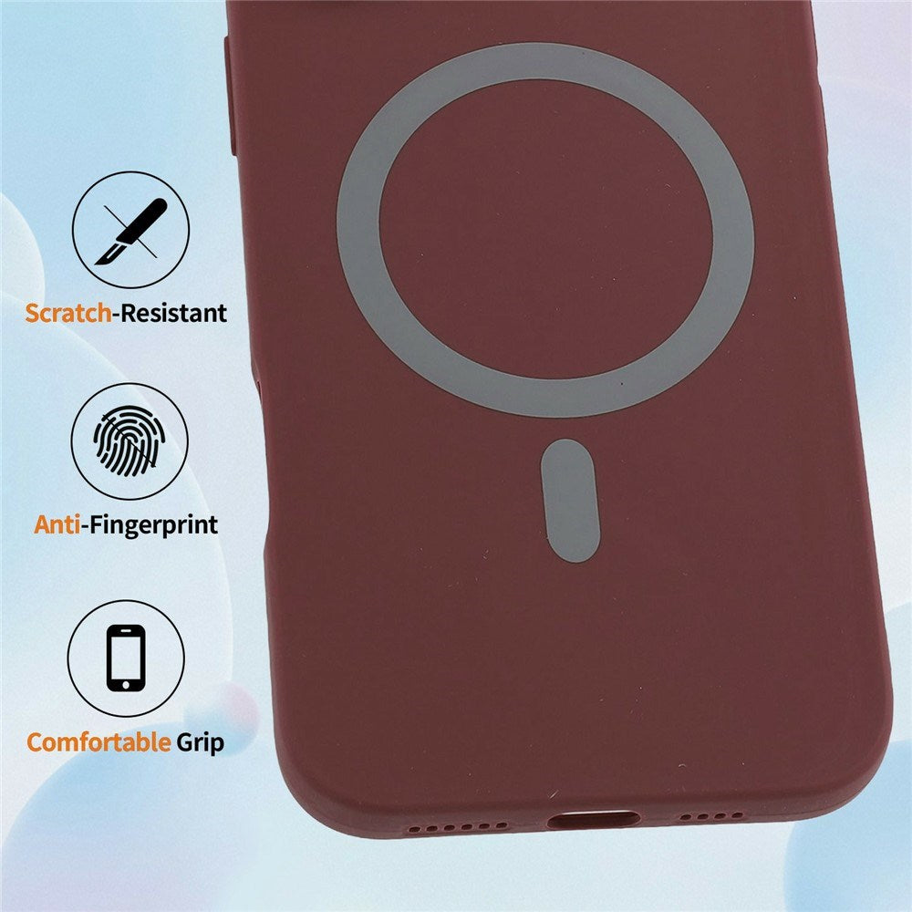 Xiaomi Redmi 17 (5G / 4G) EIDERWOOD Fleksibelt Plast Deksel - MagSafe Kompatibel - Rød