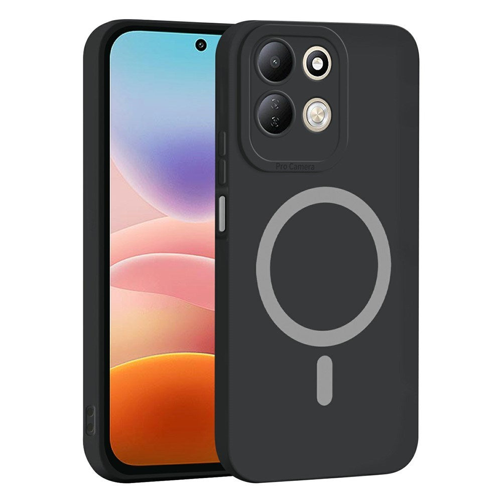Xiaomi Redmi 17 (5G / 4G) EIDERWOOD Fleksibelt Plast Deksel - MagSafe Kompatibel - Svart