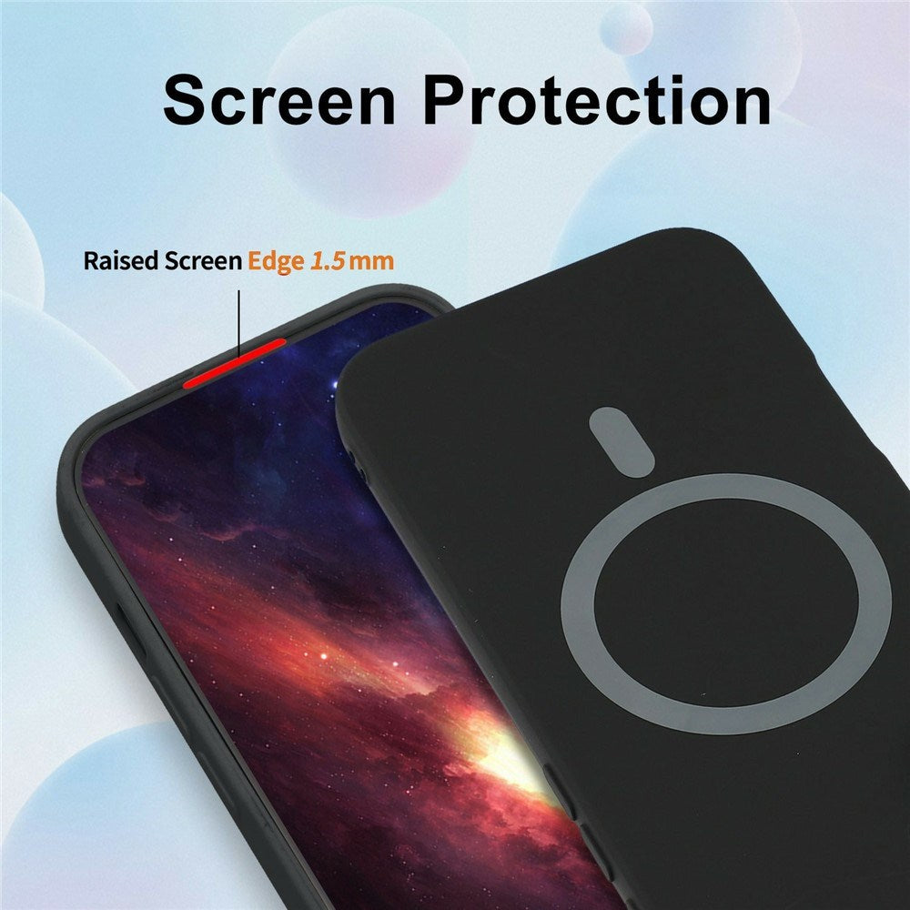 Xiaomi Redmi 17 (5G / 4G) EIDERWOOD Fleksibelt Plast Deksel - MagSafe Kompatibel - Svart