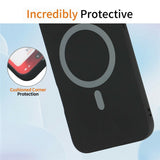 Xiaomi Redmi 17 (5G / 4G) EIDERWOOD Fleksibelt Plast Deksel - MagSafe Kompatibel - Svart