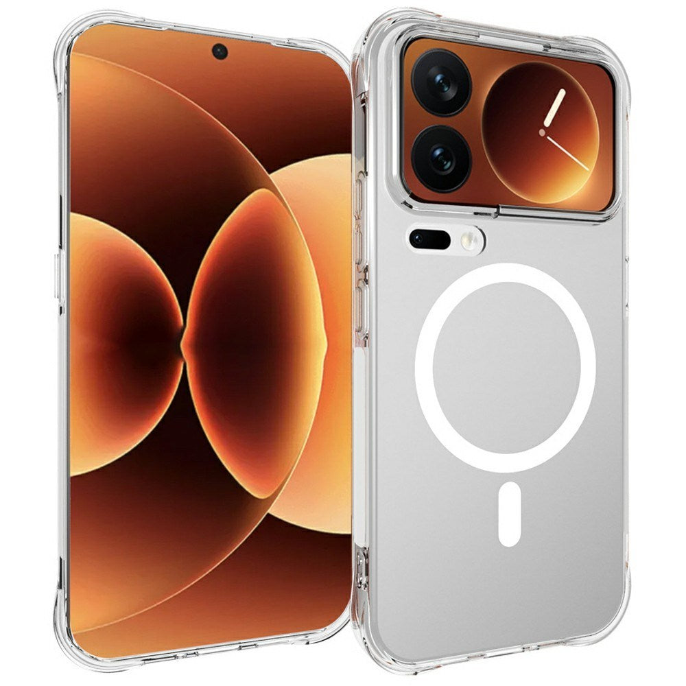 Xiaomi 18 Pro Max EIDERWOOD Fleksibelt Plast Deksel - MagSafe Kompatibel - Gjennomsiktig