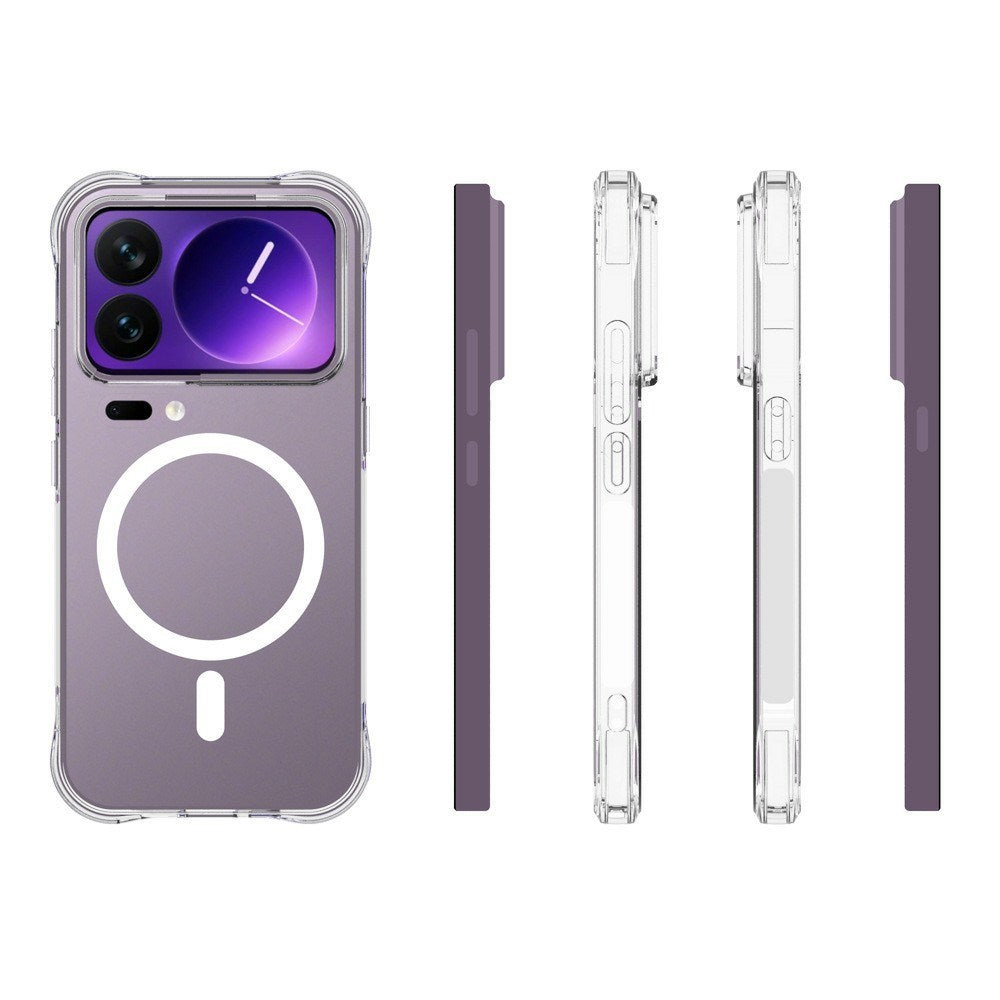 Xiaomi 18 Pro EIDERWOOD Fleksibelt Plast Deksel - MagSafe Kompatibel - Gjennomsiktig