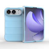 iPhone Fold EIDERWOOD Robust Plast Deksel - Lyseblå