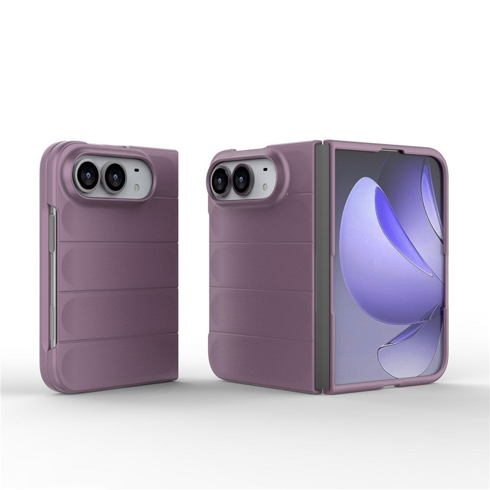 iPhone Fold EIDERWOOD Robust Plast Deksel - Lilla