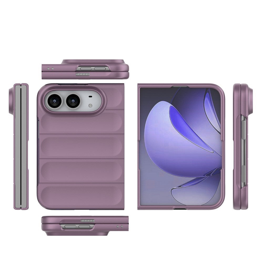 iPhone Fold EIDERWOOD Robust Plast Deksel - Lilla