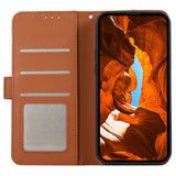 Google Pixel 11a EIDERWOOD Kunstskinn Flip Deksel m. RFID Blokkering - Brun