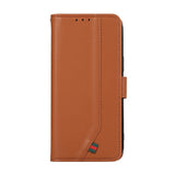 Google Pixel 11a EIDERWOOD Kunstskinn Flip Deksel m. RFID Blokkering - Brun