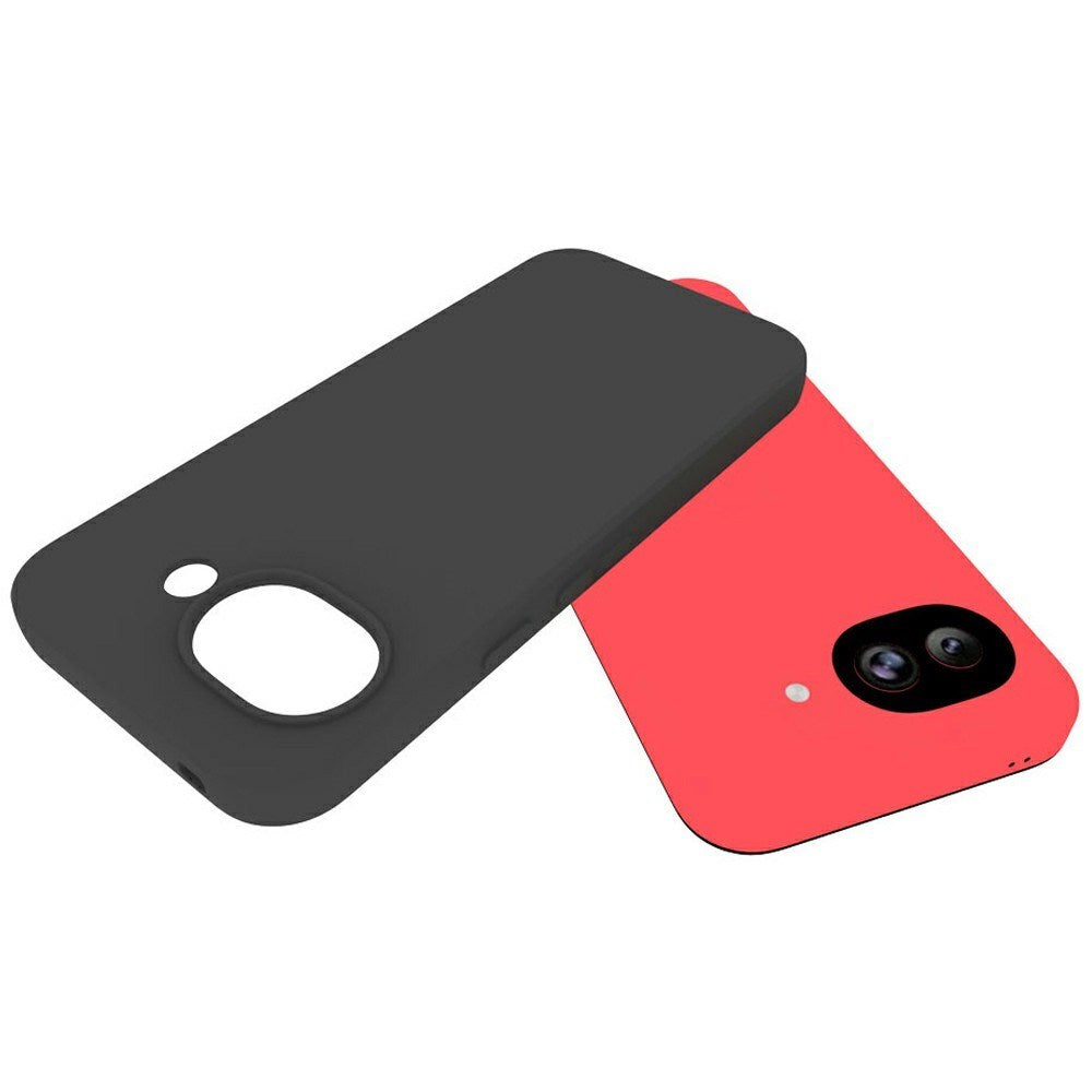 Google Pixel 11a EIDERWOOD Matt Fleksibelt Plast Deksel - Svart