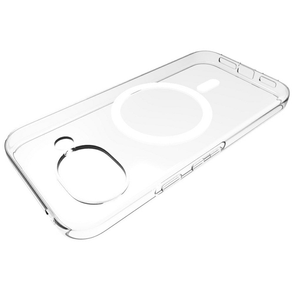 Google Pixel 11a EIDERWOOD Fleksibelt Plast Deksel - MagSafe Kompatibel - Gjennomsiktig